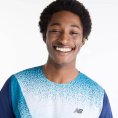 T-shirt Race Day Ultra Light Printed homme - NEW BALANCE