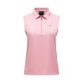 Polo Comfort Zip senza maniche da donna