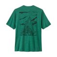 T-shirt Cap Cool Daily Shirt Cloud Crag homme - PATAGONIA