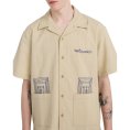 Camicia Seersucker Embroidery uomo - ELEMENT