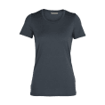 T-SHIRT MANCHES COURTES TECH LITE COL ROND FEMME - ICEBREAKER