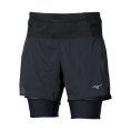 Short 2-en-1 trail multipoche femme - MIZUNO