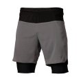 Short 2-en-1 trail multipoche homme - MIZUNO