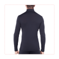 T-SHIRT MANCHES LONGUES 200 OASIS DEMI ZIP HOMME - ICEBREAKER