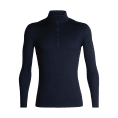 T-SHIRT MANCHES LONGUES 200 OASIS DEMI ZIP HOMME - ICEBREAKER
