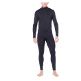 T-SHIRT MANCHES LONGUES 200 OASIS DEMI ZIP HOMME - ICEBREAKER
