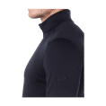 T-SHIRT MANCHES LONGUES 200 OASIS DEMI ZIP HOMME - ICEBREAKER