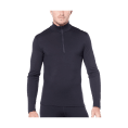 T-SHIRT MANCHES LONGUES 200 OASIS DEMI ZIP HOMME - ICEBREAKER