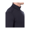 T-SHIRT MANCHES LONGUES 200 OASIS DEMI ZIP HOMME - ICEBREAKER