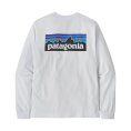 T-SHIRT MANCHES LONGUES P-6 LOGO RESPONSIBILI-TEE HOMME - PATAGONIA