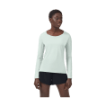 T-SHIRT PERFORMANCE MANCHES LONGUES FEMME BLANC - ON