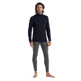 SOUS COUCHE MERINO 200 OASIS COL DEMI-ZIP HOMME - ICEBREAKER