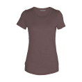 T-SHIRT MERINO SPHERE ROSE FEMME
