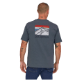 T-SHIRT LINE LOGO RIDGE POCKET RESPONSIBILI-TEE HOMME - PATAGONIA