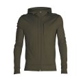 VESTE POLAIRE MERINO QUANTUM III CAPUCHE HOMME - ICEBREAKER