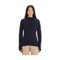 VESTE POLAIRE MERINO QUANTUM III CAPUCHE FEMME - ICEBREAKER