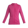 VESTE POLAIRE MERINO QUANTUM III CAPUCHE FEMME - ICEBREAKER