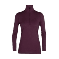 SOUS COUCHE MÉRINO 200 OASIS DEMI-ZIP FEMME - ICEBREAKER