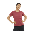 T-SHIRT MANICHE CORTE CROSS REBEL DONNA - SALOMON
