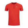 T-SHIRT MANCHES COURTES X-ALP 1/2 ZIP HOMME - ODLO