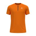 T-SHIRT MANCHES COURTES X-ALP 1/2 ZIP HOMME - ODLO