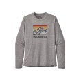 T-SHIRT MANCHES LONGUES CAP COOL DAILY GRAPHIC MONTAGNE HOMME - PATAGONIA