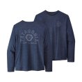T-SHIRT MANCHES LONGUES CAP COOL DAILY GRAPHIC MONTAGNE HOMME - PATAGONIA