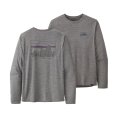 T-SHIRT MANCHES LONGUES CAP COOL DAILY GRAPHIC MONTAGNE HOMME - PATAGONIA