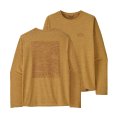T-SHIRT MANCHES LONGUES CAP COOL DAILY GRAPHIC MONTAGNE HOMME - PATAGONIA