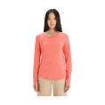 T-SHIRT MERINO MANCHES LONGUES SPHERE II FEMME - ICEBREAKER