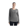 T-SHIRT MERINO MANCHES LONGUES SPHERE II FEMME - ICEBREAKER