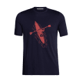 T-SHIRT MERINO TECH LITE II PADDLE LINES HOMME - ICEBREAKER