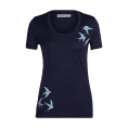 T-SHIRT MANCHES COURTES TECH LITE II SWARMING SHAPES FEMME