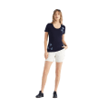 T-SHIRT MERINO TECH LITE II SWARMING SHAPES FEMME - ICEBREAKER