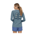 T-SHIRT MANCHES LONGUES CAP COOL DAILY GRAPHIC FEMME - PATAGONIA