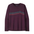 T-SHIRT MANCHES LONGUES CAP COOL DAILY GRAPHIC FEMME - PATAGONIA