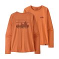 T-SHIRT MANCHES LONGUES CAP COOL DAILY GRAPHIC FEMME - PATAGONIA