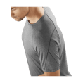 T-SHIRT MANCHES COURTES CROSS RUN HOMME GRIS - SALOMON