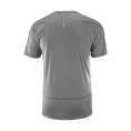 T-SHIRT MANCHES COURTES CROSS RUN HOMME GRIS - SALOMON
