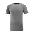 T-SHIRT MANCHES COURTES CROSS RUN HOMME GRIS