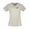 T-SHIRT FUSION MANCHES COURTES FEMME BLEU/BEIGE