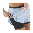 SHORT CROSS 2 EN 1 FEMME - SALOMON
