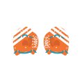 PLAQUETTES DE NATATION ORANGE