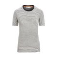T-SHIRT MERINO LINEN STRIPE FEMME