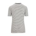 T-SHIRT MERINO LINEN STRIPE FEMME - ICEBREAKER