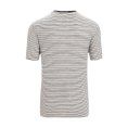 T-SHIRT MERINO LINEN RAYÉ HOMME - ICEBREAKER