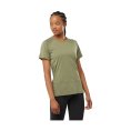 T-SHIRT MANCHES COURTES CROSS RUN FEMME - SALOMON