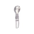 CUILLÈRE/FOURCHETTE PLIABLE TITANE