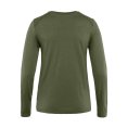 T-SHIRT MANCHES LONGUES ABISKO EN LAINE MÉRINOS FEMME - FJALLRAVEN
