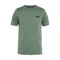 T-SHIRT MANCHES COURTES ABISKO LOGO EN LAINE MÉRINOS HOMME